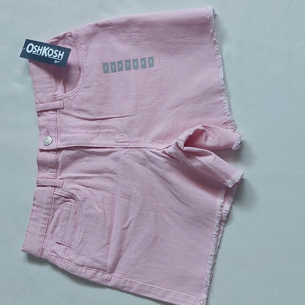 OshKosh B'gosh Light Pink Shorts Girls Size 14